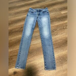American Eagle “super stretch” jeggings size 0